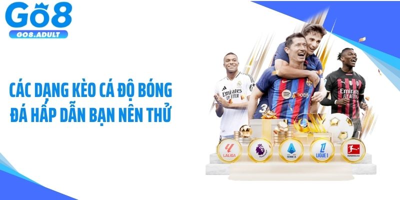 Các dạng kèo cá độ bóng đá hấp dẫn bạn nên thử