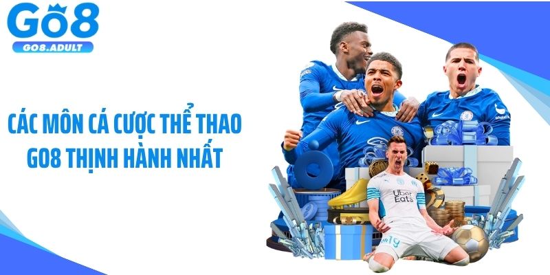 Các môn cá cược thể thao Go8 thịnh hành nhất
